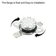 thumbnail image 4 of Uxcell Temperature Control Switch Thermostat 90°C 10A N.C 6.3mm Pin 2 Pack, 4 of 5