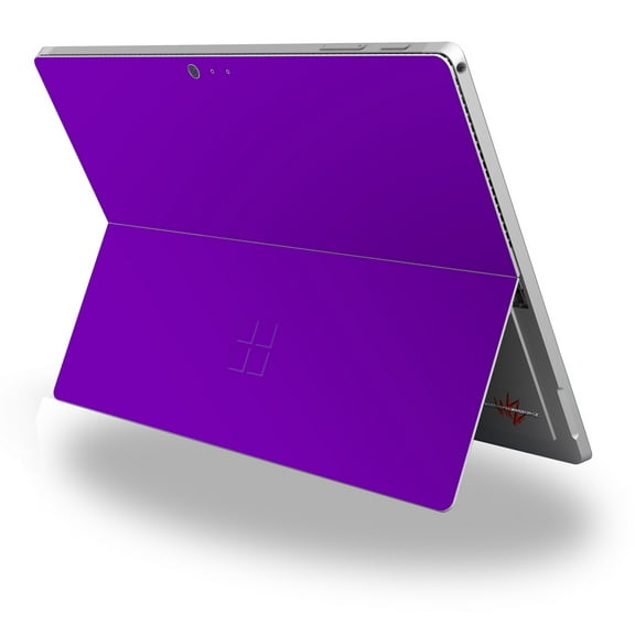 Decal Style Vinyl Skin for Microsoft Surface Pro 4 - Solids Collection Purple - (SURFACE NOT INCLUDED)