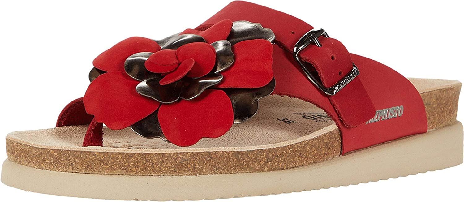 mephisto red sandals