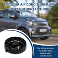 thumbnail image 3 of 1Set/4pcs Car Vortex Air Conditioner Air Outlet Modification Parts for Smart 453 Fortwo, 3 of 5