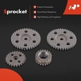 thumbnail image 5 of A-Premium Set of 11PCS Engine Timing Chain Kit W/Tensioner & More [fit DOHC, 4Cyl 2.0L] Compatible with Ford Focus 2005-2011, Transit Connect 2010-2013 & Mazda 3 2004-2013, MX-5 Miata 2006-2010, 5 of 9