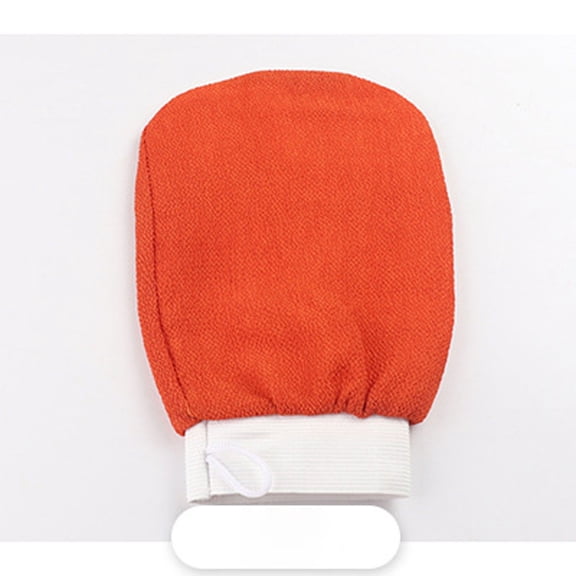 Momihoom Exfoliating Glove Body Scrubber - Exfoliating Mitt Dead Skin Remover, Shower Face and Body Exfoliator - Skin Scrubber Washcloth - Spray and Self Tan Remover