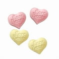 thumbnail image 3 of Care Bears Cheer Funshine Tins, 1 Ounce Sour Lemon & Sour Strawberry Candy Hearts - 12 Tins Yellow & Pink Display Box, 3 of 4