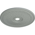 thumbnail image 3 of Ekena Millwork CM29OA 29.12 in. OD x 3.62 in. ID x 1 in. P Architectural Accents - Oakleaf Ceiling Medallion Fits Canopies up to 6.25 in., 3 of 12