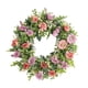 thumbnail image 2 of Flores artificiales, flores falsas, flores artificiales, juego de regalo para mujer, puerta de entrada, flores aromáticas, hojas y plantas de dinero, guirnaldas de flores para exterior, decoración de, 2 of 6