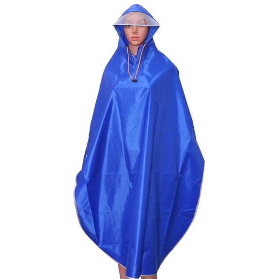 FRCOLOR  Riding Raincoat Waterproof Coats for Women Clear Poncho Women's Child Blue