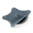 thumbnail image 1 of Umbra Couvercle de Drain/capteur de Poils Étoile de Mer, Bleu Ardoise, 1 of 6