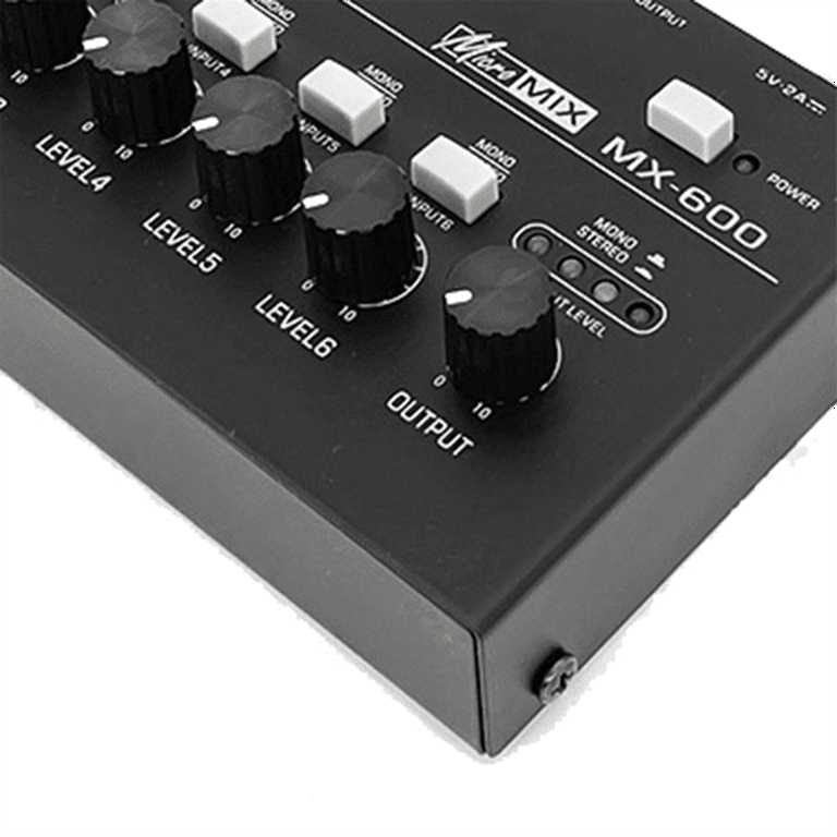 DJ機材 AMDEK STEREO 6ch mixer MXK-600 Yahoo!オークション - AMDEK Stereo 6ch Mixer MXK-600 VLY6