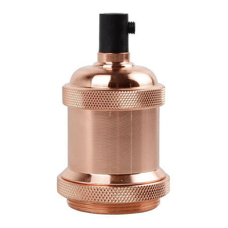 

Base Industrial Vintage Lamp Aluminum Socket For Edison E27 Bulb Durable