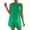 Green, variant on Lounge Sets for Women Trendy Plus Size Sleeveless Crew Neck Tank Tops and Shorts Lounge Sets Summer Casual Loose Fitness Women's Clothing Hot Pink S