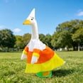 thumbnail image 5 of 23 Inch Porch Goose Outfit, Porch Goose Costume Fits 23" Large Cement Goose Statue, Lawn Geese Clothes for Outdoor Patio Yard Garden Decor, 5 of 6