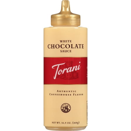 Torani White Chocolate Sauce 16.5oz