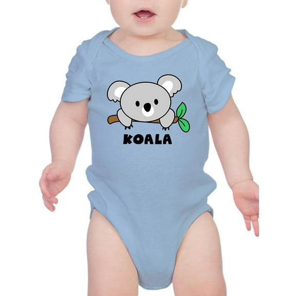 Cute Koala On Branch Bodysuit Infant -Image by Shutterstock, Newborn