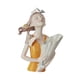 thumbnail image 4 of Jarrón de estatua femenina, figura de niña moderna, maceta de resina elegante, maceta de escritorio, figuritas de niña, florero para decoración de Naranja, 4 of 8