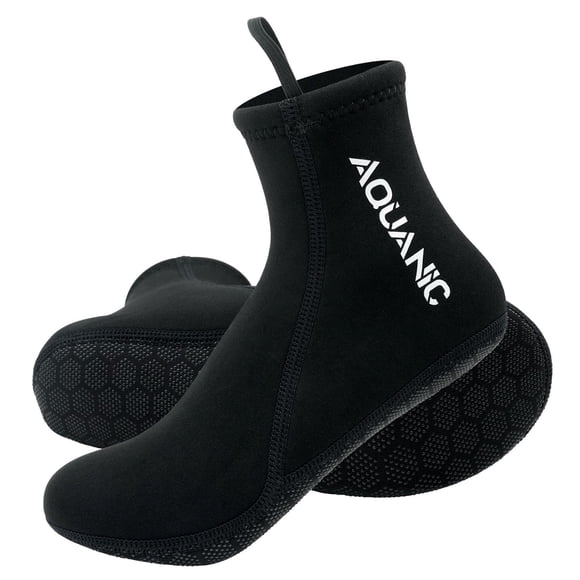 Calcetines de buceo Nitescuba, de neopreno, 2,5 mm, talla M, negros