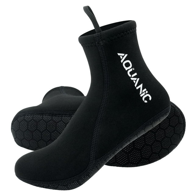 Calcetines de buceo Nitescuba, de neopreno, 2,5 mm, talla M, negros