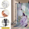 thumbnail image 2 of Stained Glass Texture Backdrops for Photography, Modern Abstract Purple Green Glass Glow Fabric Photo Background Sturdy Studio Props for Photo Studio, Video Recording, Booth & Photoshoot 7x5ft, 2 of 9