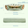 thumbnail image 3 of Collapsible Cat Tunnel Bed: A Fun, Washable Toy For Indoor Cats Of All Sizes!, 3 of 5