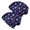 Alien UFO Deep Blue Pattern, variant on Alien UFO Deep Blue Pattern 2 Pack Slouchy Beanie Hat, Casual Daily Beanie with Stretchy Fabric & Soft Texture, Warm Thermal Gifts for Unisex Men Women