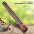 thumbnail image 2 of Solid Wood Violin Care Tool Rosin Brush Musical Instrument Cleaning Brush (Ebony), 2 of 5