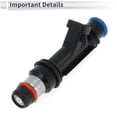 thumbnail image 5 of Fuel Injector for Chevrolet Colorado 3.5 3.7 04-07 Flow Match Fuel Nozzle No.12586684 1 Pc, 5 of 7