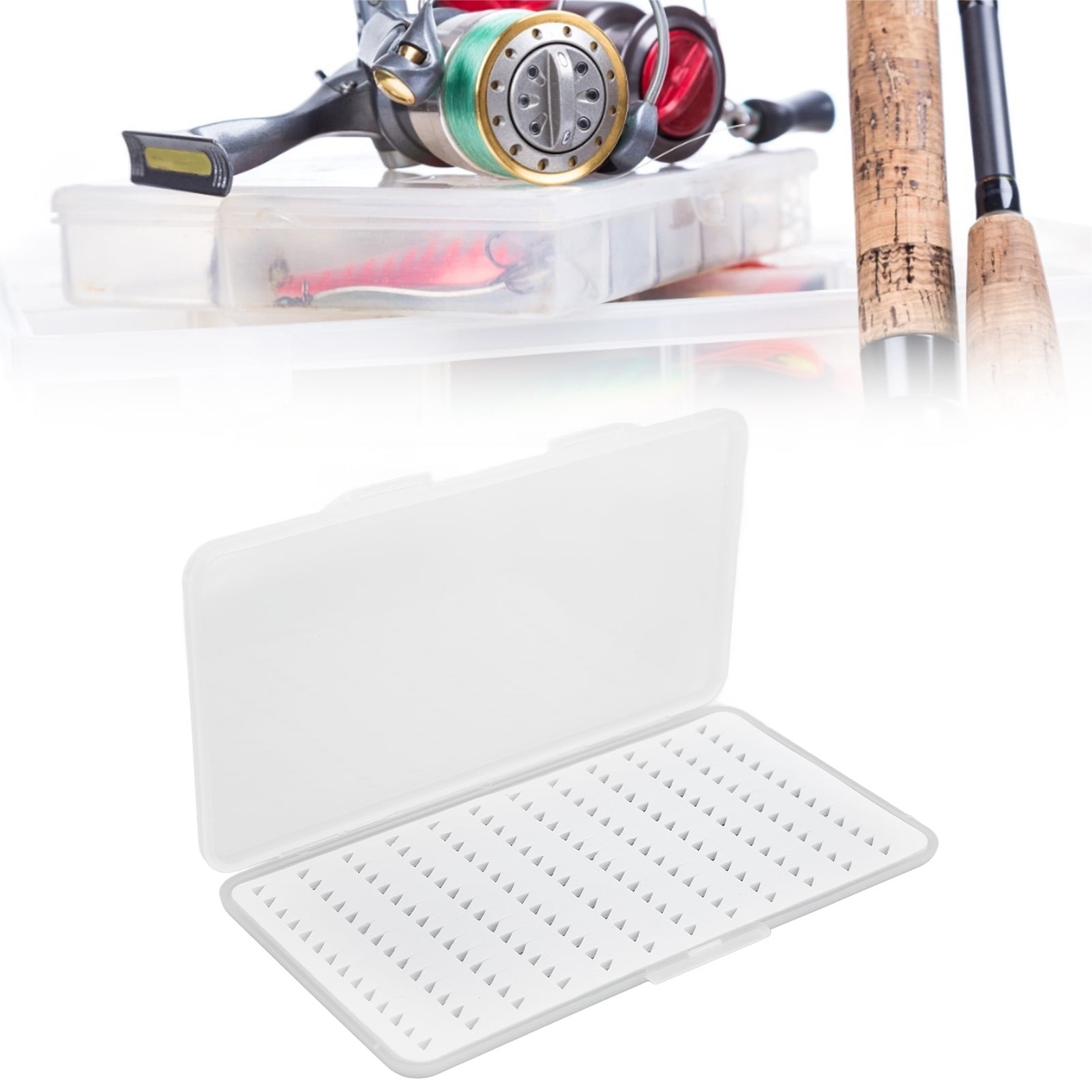 Ancienne Boîte à Mouches Canada – Plastique, Pour Leurres Et Hameçons, Pêche Truite