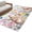 LightBLue, variant on Grey Easter Round Area Rug 3.3Ft Washable Circle Rugs for Dining Room Table, Spring Watercolor Tulip Flower Plant Wood Grain Non-Slip Carpet Floor Mats Indoor Outdoor Carpet Runner Home Decor
