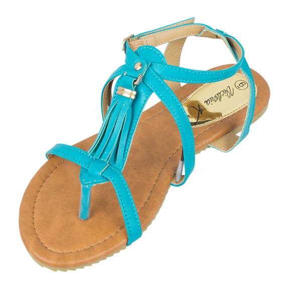 Victoria K Strappy Tassel Fashion Sandals