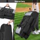 thumbnail image 5 of Bolsa de béisbol con ruedas GOBUROS para 4 bates con compartimento para zapatos, 5 of 7