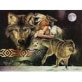 thumbnail image 2 of SUNSOUT INC - Arapaho Moon - 500 pc Jigsaw Puzzle by Artist: David Behrens - Finished Size 18" x 24" - MPN# 40088, 2 of 5