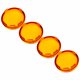thumbnail image 4 of Turn Signal Lens Panel, Rugged 4pcs Universal Motorcycle Turn Signal Cover Abrasion Resistant For Motorbike Accessories ANGGREK AE2545, 4 of 8