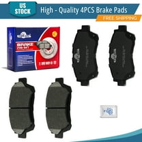 YXPCARS 4PCS Brake Pads(D476), Front Ceramic Pads for Lexus SC300 ES300 LS400 Toyota Sienna Celica Avalon Camry 1992-1996 3.0L Models 2000-2001 2.2L; 15 inch (381mm) Wheels