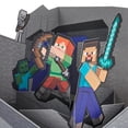 thumbnail image 4 of Tarjeta desplegable Hallmark Paper Wonder Minecraft para niños/jugadores, 4 of 6