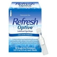 thumbnail image 2 of Refresh Optive Lubricant Eye Drops Long-Lasting Hydration Single Use Containers 30 ea (Pack of 4), 2 of 3