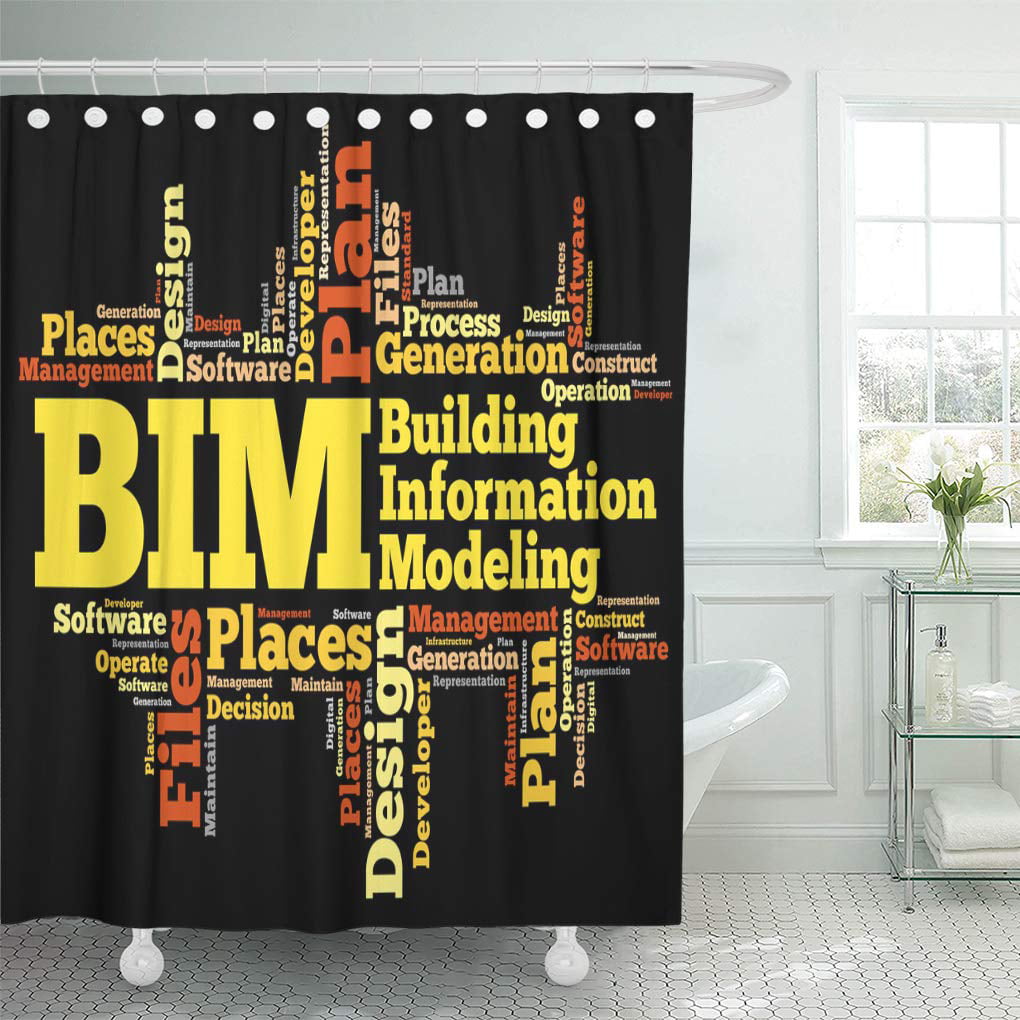 Suttom Model Bim Building Information, Wu Tang Shower Curtain