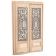 thumbnail image 1 of Puerta de madera en miniatura TUNC para casa de muñecas 1:12 Sencillez, 1 of 5