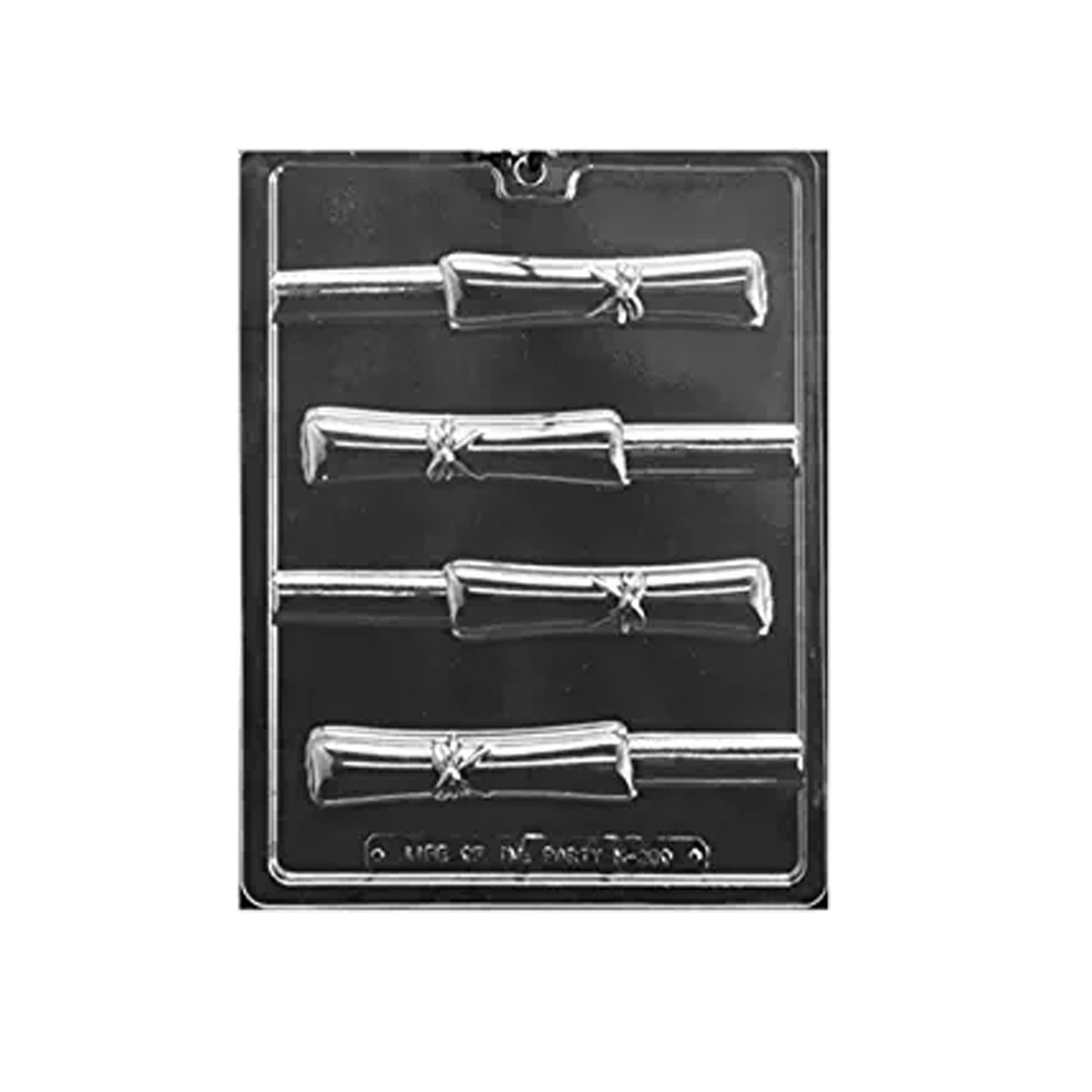 Candyland Crafts Diploma Graduate Graduation Pretzel Chocolate Candy Soap Mold Molding