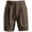L144-Coffee, variant on Men's Sweat Shorts 's Casual Dress Shorts With Stretch Waistband Business Casual Lyocell Elastic Waist Shorts For Summer Fashionable Shorts