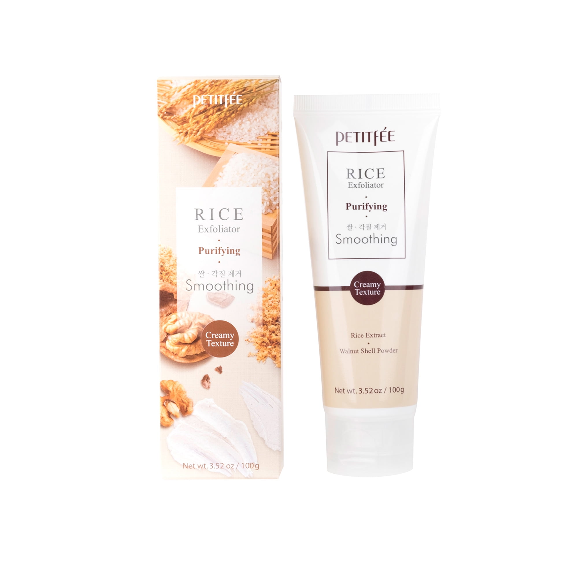 Petitfee Rice Exfoliator Smoothing 3.52 oz