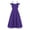 Purple, variant on TiaoBug Flower Girls Chiffon Junior Bridesmaid Dress Off Shoulder A Line Gown
