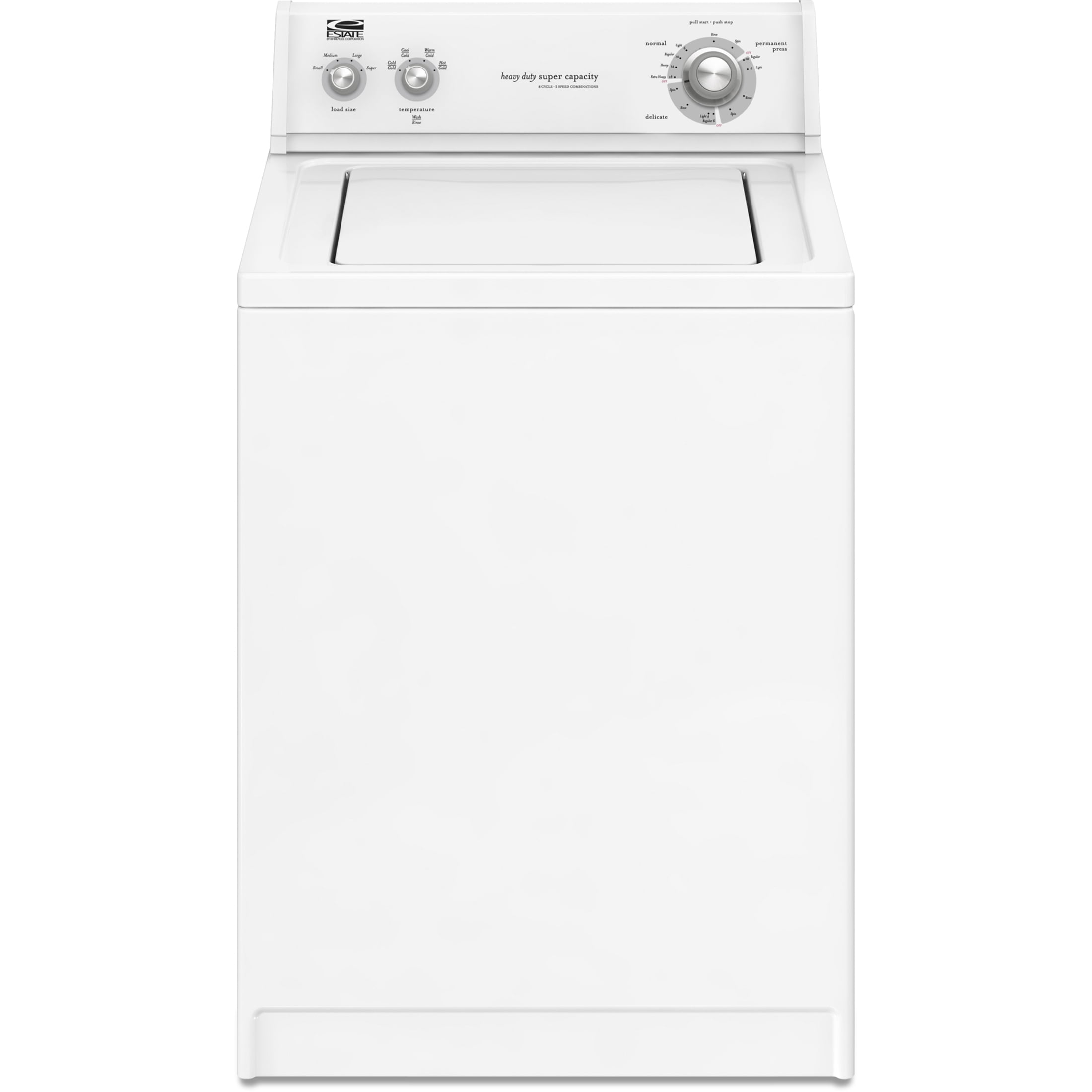 Arbitrage At give tilladelse knoglebrud Whirlpool Estate ETW4400WQ Top-Load Washer - Walmart.com