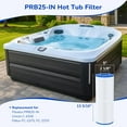 thumbnail image 5 of Fil-fresh 2-Pack 5x13 Drop-in Hot Tub Filter Replacement for Pleatco PRB25-IN, Compatible with Guardian 413-106, Unicel C-4326, Filbur FC-2375, FC-2370, 25 Sq. Ft., 5 of 6