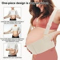 thumbnail image 5 of Unique Bargains Maternity Support Belts Pregnancy Belly Band 1 Pc Large Skin Color, 5 of 7