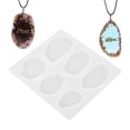 thumbnail image 3 of Earrings Silicone Mold Irregular DIY Jewelry Epoxy Mold Necklace Resin Mold, 3 of 10