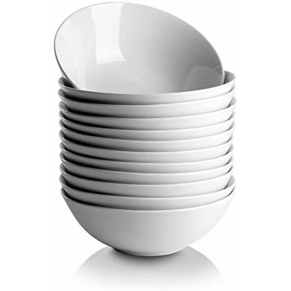 7" Catering Coupe Cereal Bowl, Set of 12,White