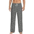 thumbnail image 2 of Goofa Funny Chicken Printed Soft Pajama Pants for Men, Wide Leg Comfy Casual Lounge Yoga Pants-Large, 2 of 9