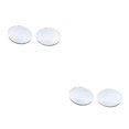 thumbnail image 3 of Decodeary 1Pcs/2pcs Blind Spot Mirror Wide Angle Side Car Frameless Adjustable 360 Degree Round Glass silvery 2pcs 2Set, 3 of 6