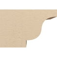 thumbnail image 3 of Ekena Millwork 6"W x 8"H x 12"L Newport Woodgrain TimberThane Rafter Tail, Primed Tan, 3 of 6