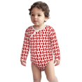 thumbnail image 2 of Xecao Canada Print Baby unisex-baby Cotton Long-sleeve Bodysuits-2 Years, 2 of 6