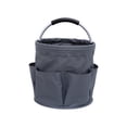 thumbnail image 4 of Cesta de picnic organizadora de herramientas de jardín, contenedor de almacenamiento multiusos portátil, cesta de camping para barbacoa, senderismo, Gris oscuro, 4 of 8